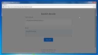Smart Monkey - Base64 encode/decode
