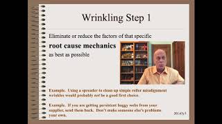 Web20163j - Question - What to do about Wrinkling