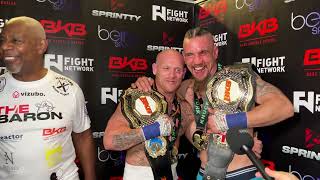 British Champion Aaron 'The Baron' McCallum | BKB34 Post-fight Interview