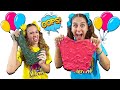 DESAFIO DE SLIME COM BALÕES - MILENINHA E AMIGAS