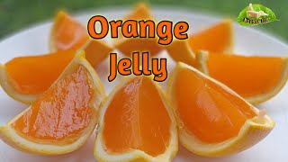 लहान मुलांचीआवडती संत्र्याची जेली आता बनवा घरी /  Orange Jelly / बच्चों की मनपसंद जैली