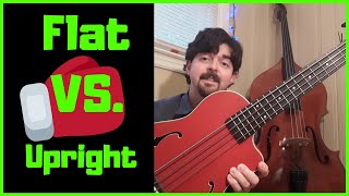 U-Bass with Flatwound Strings vs. Upright Bass