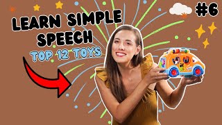 Simple Speech - Top 12 Toys for Speech Development and Baby Sign | #6 Bus