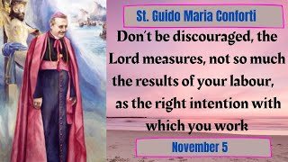 St. Guido Maria Conforti, Archbishop, Daily Saint, November 5, Founder of Xaverian Missionaries