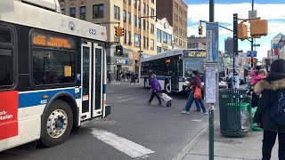 ⁴ᴷ⁶⁰ MTA Bus action - 50 degree in February