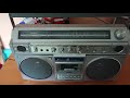 Sanyo MR-X3 (MX-620) Boombox Ghettoblaster Radio Cassette recorder 2 Band