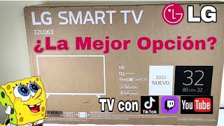 LG Smart TV 32" 2022 32LQ63 ¿ Valdrá La Pena La TV Más Económica De LG ?