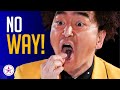 Crazy Magician Eats RAZOR BLADES and Grosses The Judges Out!