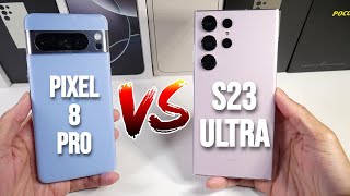 Google Pixel 8 Pro vs Samsung Galaxy S23 Ultra In 2025 (Camera Comparison, Speed, Display \u0026 PUBG)