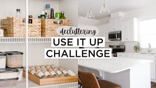 Use It Up DECLUTTERING CHALLENGE | Minimalism & Decluttering