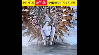 কি করে নন্দী জী মহাদেবের বাহন হয়ে ছিল ||  Nandi ji story  #shorts #mahadev #story