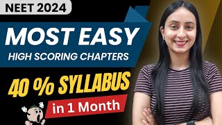 Most Easy & High Scoring Chapters of PCB for NEET 2024🔥#neet #neet2024 #study