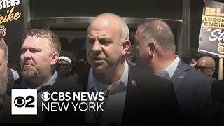 Union reps give LIRR strike negotiation update - 3 p.m. Monday