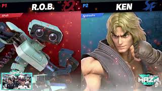 Delfino Maza 2023 TOP 32  - AndresFN (Terry, Ken) Vs. CK (R.O.B) - SSBU Tournament