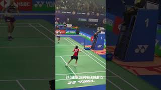 amazig badminton trick shot an se young #shorts