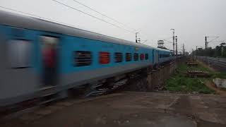 First Run of LHB'fied Steel Express || Eastern India's First Intercity Train in LHB Rake