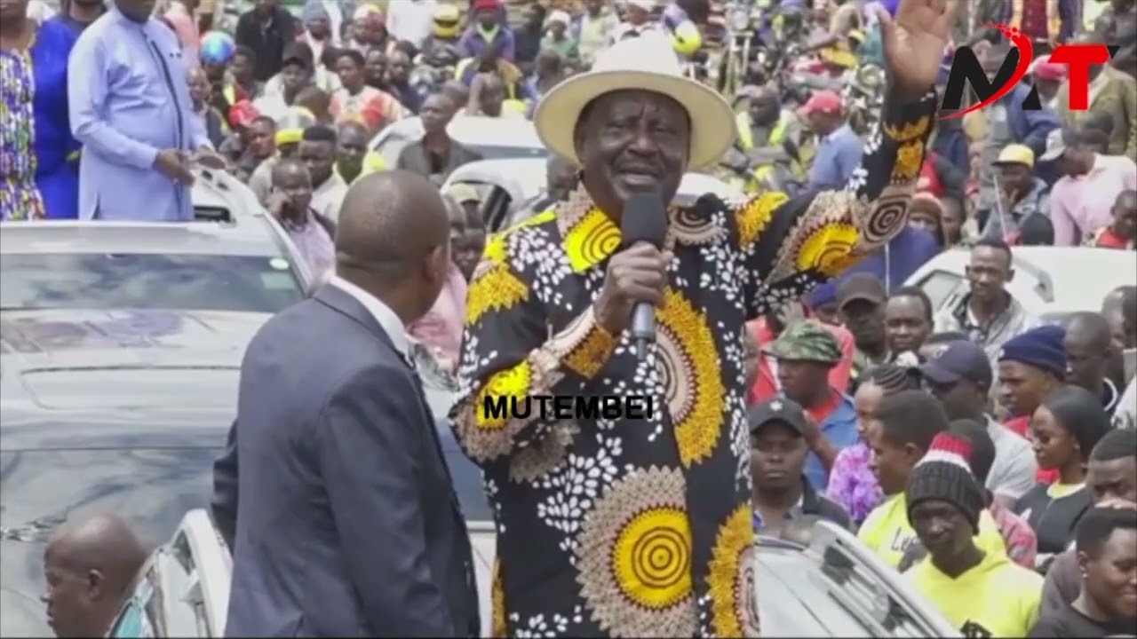 FINALLY RAILA ODINGA GIVES A STRIKING WARNING TO RUTO AHEAD OF LUO ...