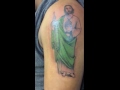 San Judas / St Jude Tattoo by Tames