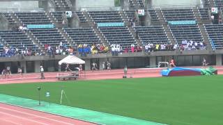 2012熊本県高校総体陸上　～ 女子100m×4 予選２組 ～