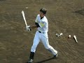 2008.10.29 雁の巣ホークス 藤井翼 バッティング