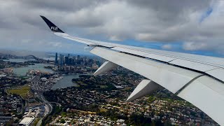 [4K] – Full Flight – Fiji Airways – Airbus A350-941 – NAN-SYD – DQ-FAJ – FJ911 – IFS 938