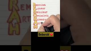 Meaning of the name DEBORAH #meaning #name #deborah