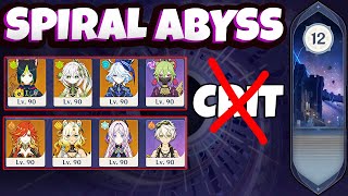 Can I Clear Spiral Abyss Without CRIT RATE? | Genshin Impact