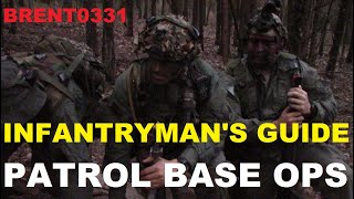 INFANTRYMANS GUIDE: Patrol Base Operations