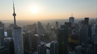 Drone 360 Of Toronto Skyline