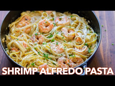 How To Make Creamy Shrimp Alfredo Pasta - Natasha's Kitchen How To Make Creamy Shrimp Alfredo Pasta - Natasha's Kitchen