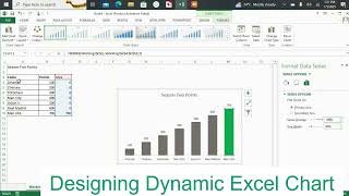 Designing Dynamic Excel Chart