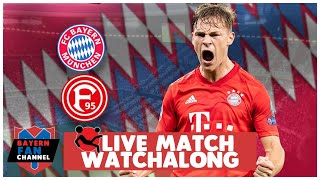 Bayern Munich vs Fortuna Dusseldorf Live Match Watchalong (Bundesliga Live Reactions)