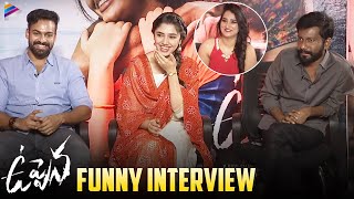 Uppena Telugu Movie Team Funny Interview | Vaisshnav Tej | Krithi Shetty | Buchi Babu Sana |Sukumar