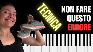 TECNICA PIANISTICA per chi inizia a suonare? NON FARLA!