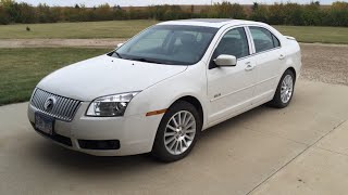 2008 Mercury Milan Premier AWD Startup and Review