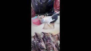 Skillful fresh fish processing