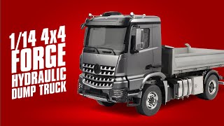 1/14 4x4 Forge Hydraulic Dump Truck (VV-JD0056) | Product Spotlight