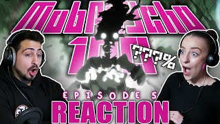 MOB VS TERU ???% Mob Psycho 100 Episode 5 REACTION!