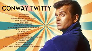 Conway Twitty Greatest Hits Playlist -  Conway Twitty  Best Songs Country Hits