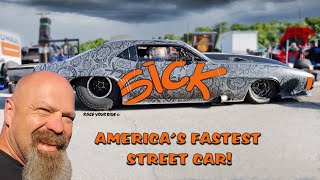 THE FASTEST STREET CAR IN AMERICA! 4000HP! SICK '69 CAMARO! TOM BAILEY WINS DRAG WEEK 2022! BYRON!