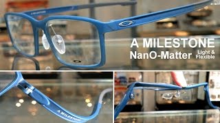 Oakley 眼鏡架 A MILESTONE blue color NanO-Matter