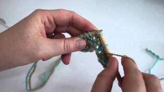 How To: brRsl (brioche right slant decrease)
