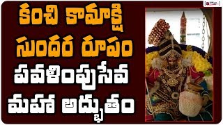 కంచి కామాక్షి దేవి సుందర రూపం పవళింపు సేవ | Goddess Kanchi Kamakshi Pavalimpu Seva | Devotional