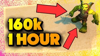 WOW GOLD FARM 160k in 1 Hour | WOW Make Gold EASY | TMOGS SELL