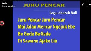 Lagu Juru Pencar