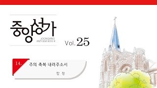 [중앙아트] 중앙성가 25집 14. 주의 축복 내려주소서 합창