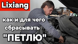 Как сделать сброс петли на автомобилях Lixiang (Лисян) и для чего это делать?