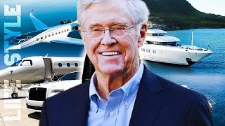 Charles Koch Lifestyle 2024!! Income, House,Net Worth, Car Collection, Mansion, Private Jet ,etc