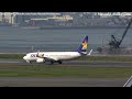 skymark airlines sky boeing 737 800 ja73nf landing @ haneda rwy34r 20120424_1506