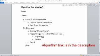 Queue using array in C (Bengali)